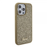 Guess iPhone 15 Pro Max Cover Square Mirror Guld