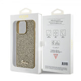 Guess iPhone 15 Pro Max Cover Square Mirror Guld