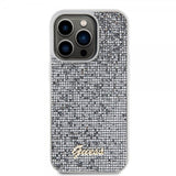 Guess iPhone 15 Pro Max Cover Square Mirror Silver