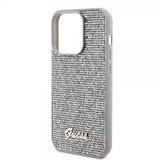 Guess iPhone 15 Pro Max Cover Square Mirror Silver