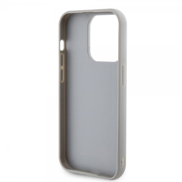 Guess iPhone 15 Pro Max Cover Square Mirror Silver