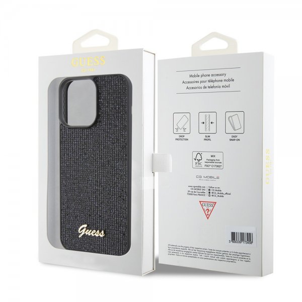 Guess iPhone 15 Pro Max Cover Square Mirror Sort