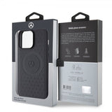 Mercedes Benz iPhone 15 Pro Max Cover Star Pattern MagSafe Sort