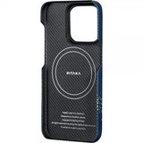 Pitaka iPhone 15 Pro Max Cover StarPeak MagEZ Case 4 Milky Way Galaxy