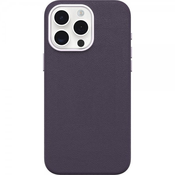 Otterbox iPhone 15 Pro Max Cover Symmetry Cactus Læder MagSafe Plum Luxe