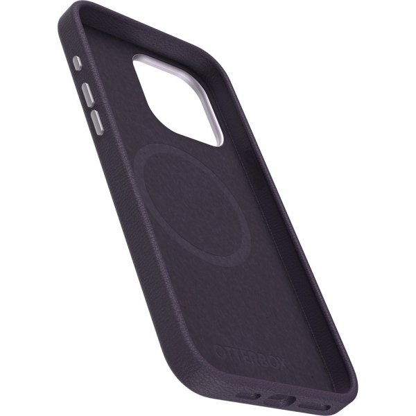 Otterbox iPhone 15 Pro Max Cover Symmetry Cactus Læder MagSafe Plum Luxe