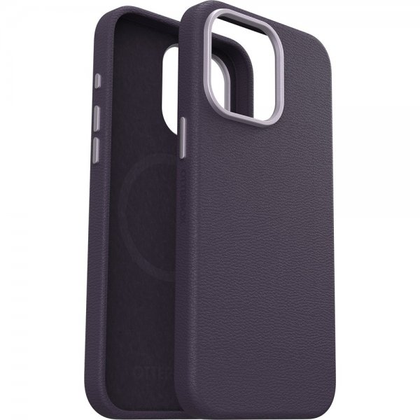 Otterbox iPhone 15 Pro Max Cover Symmetry Cactus Læder MagSafe Plum Luxe