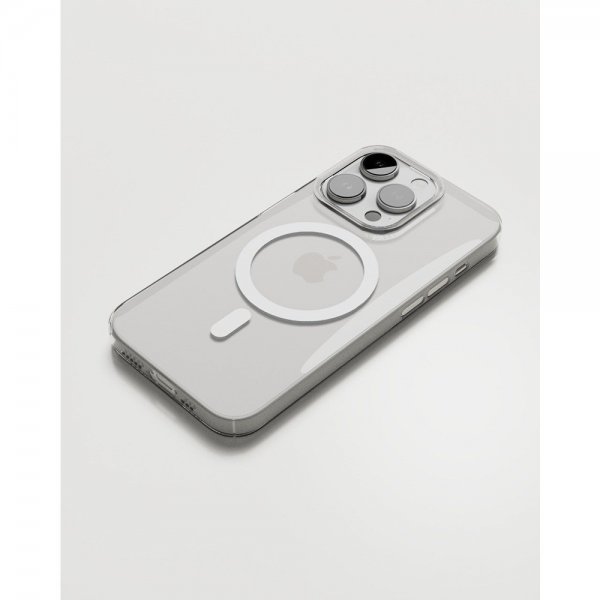 Nudient iPhone 15 Pro Max Cover Thin Case MagSafe Transparent