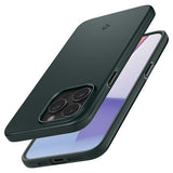 Spigen iPhone 15 Pro Max Cover Thin Fit Abyss Green