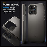 Spigen iPhone 15 Pro Max Cover Thin Fit Gunmetal