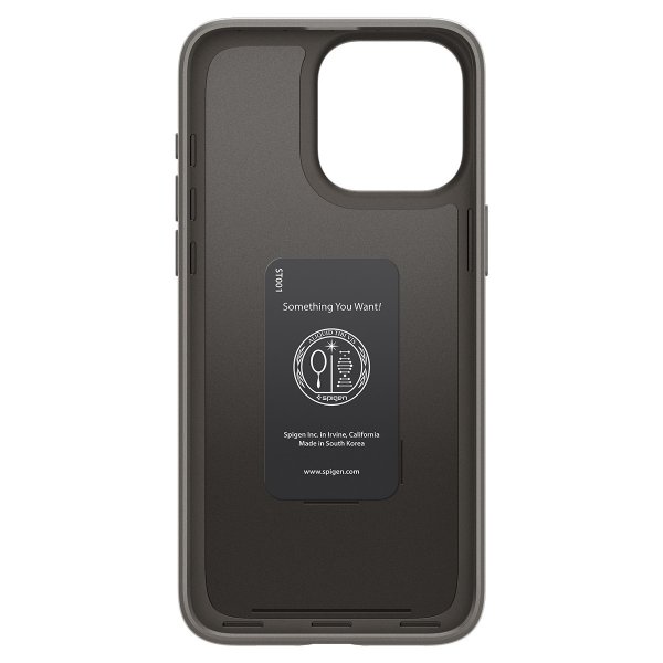 Spigen iPhone 15 Pro Max Cover Thin Fit Gunmetal