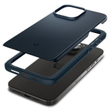Spigen iPhone 15 Pro Max Cover Thin Fit Metal Slate