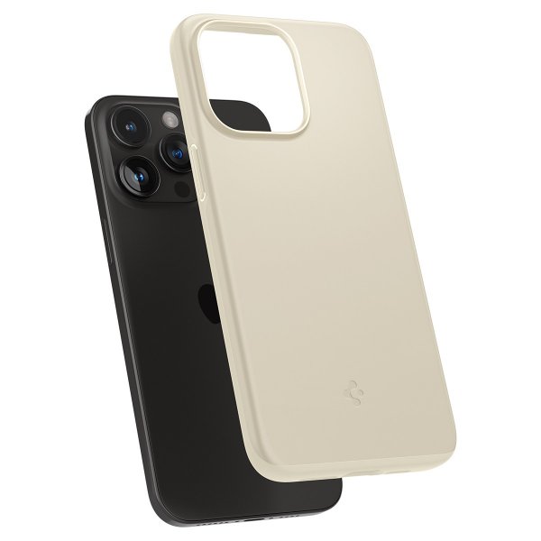 Spigen iPhone 15 Pro Max Cover Thin Fit Mute Beige