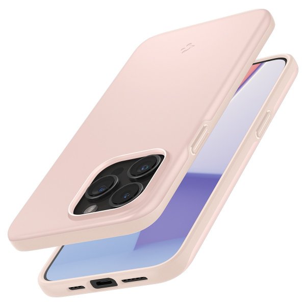 Spigen iPhone 15 Pro Max Cover Thin Fit Pink Sand