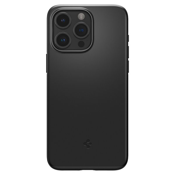 Spigen iPhone 15 Pro Max Cover Thin Fit Sort