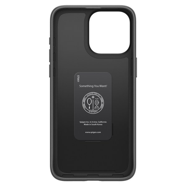 Spigen iPhone 15 Pro Max Cover Thin Fit Sort