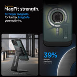 Spigen iPhone 15 Pro Max Cover Tough Armor MagFit Abyss Green