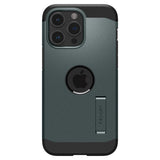 Spigen iPhone 15 Pro Max Cover Tough Armor MagFit Abyss Green