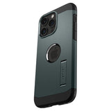 Spigen iPhone 15 Pro Max Cover Tough Armor MagFit Abyss Green