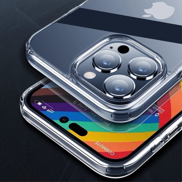 X-Level iPhone 15 Pro Max Cover Gennemsigtig