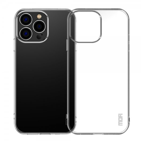 Mofi iPhone 15 Pro Max Cover Transparent TPU Klar