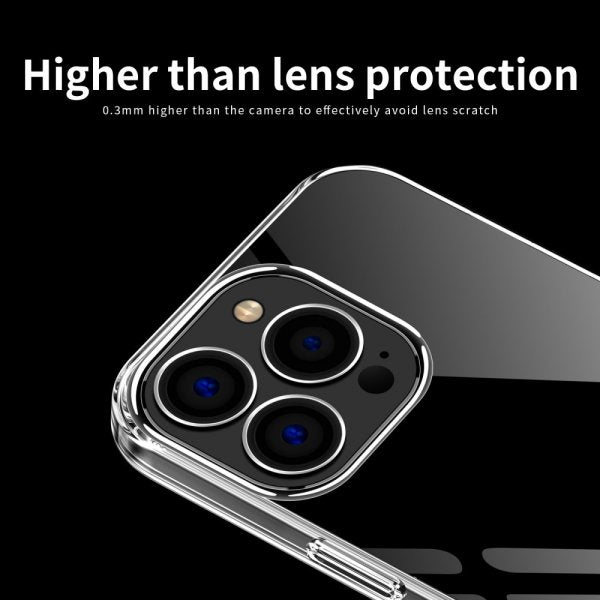 Mofi iPhone 15 Pro Max Cover Transparent TPU Klar