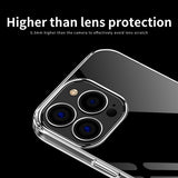 Mofi iPhone 15 Pro Max Cover Transparent TPU Klar