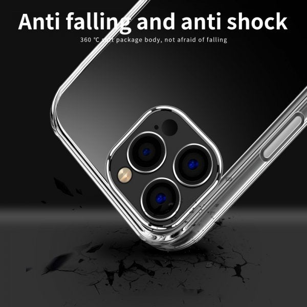 Mofi iPhone 15 Pro Max Cover Transparent TPU Klar