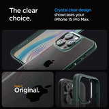 Spigen iPhone 15 Pro Max Cover Ultra Hybrid Abyss Green