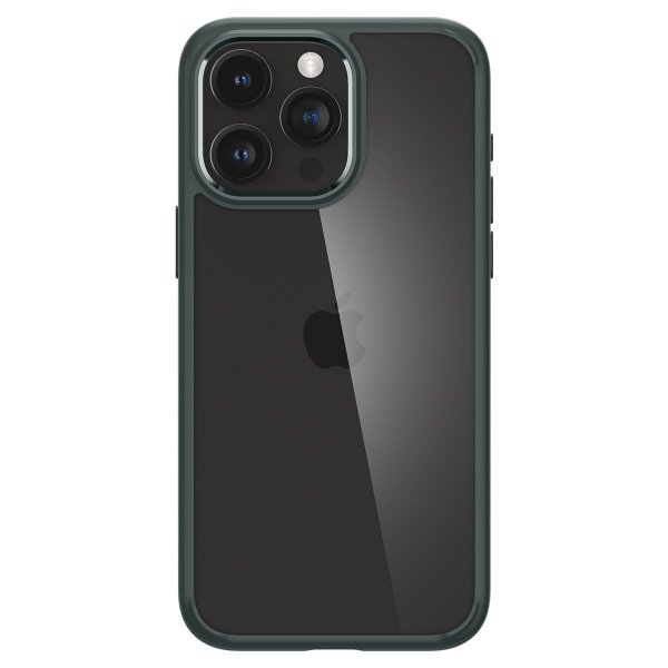Spigen iPhone 15 Pro Max Cover Ultra Hybrid Abyss Green