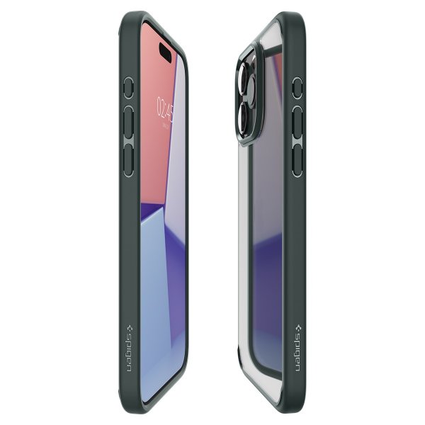 Spigen iPhone 15 Pro Max Cover Ultra Hybrid Abyss Green