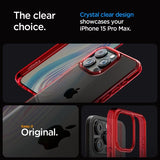 Spigen iPhone 15 Pro Max Cover Ultra Hybrid Deep Red