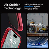 Spigen iPhone 15 Pro Max Cover Ultra Hybrid Deep Red