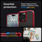 Spigen iPhone 15 Pro Max Cover Ultra Hybrid Deep Red