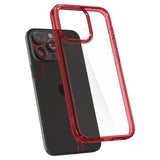 Spigen iPhone 15 Pro Max Cover Ultra Hybrid Deep Red