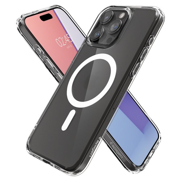 Spigen iPhone 15 Pro Max Cover Ultra Hybrid MagFit Frost Clear