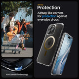 Spigen iPhone 15 Pro Max Cover Ultra Hybrid MagFit Guld