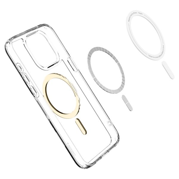 Spigen iPhone 15 Pro Max Cover Ultra Hybrid MagFit Guld