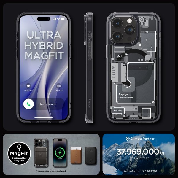 Spigen iPhone 15 Pro Max Cover Ultra Hybrid MagFit Zero One