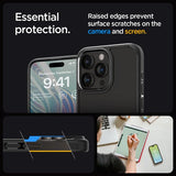 Spigen iPhone 15 Pro Max Cover Ultra Hybrid Mat Sort