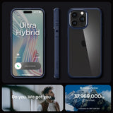 Spigen iPhone 15 Pro Max Cover Ultra Hybrid Navy Blue
