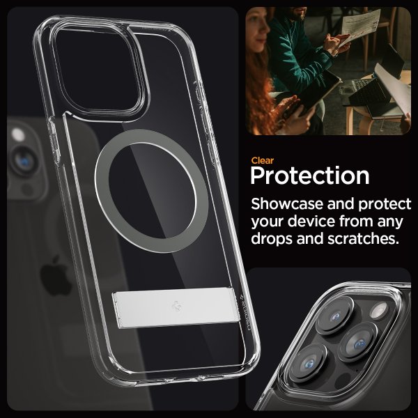 Spigen iPhone 15 Pro Max Cover Ultra Hybrid S MagFit Graphite