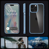 Spigen iPhone 15 Pro Max Cover Ultra Hybrid Sierra Blue