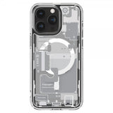 Spigen iPhone 15 Pro Max Cover Ultra Hybrid Zero One MagFit Hvid