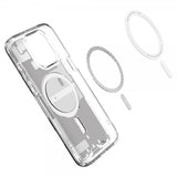 Spigen iPhone 15 Pro Max Cover Ultra Hybrid Zero One MagFit Hvid