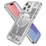 Spigen iPhone 15 Pro Max Cover Ultra Hybrid Zero One MagFit Hvid