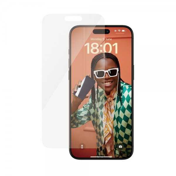 PanzerGlass iPhone 15 Pro Max Skærmbeskyttelse Classic Fit