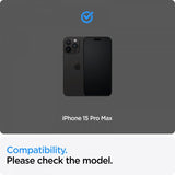 Spigen iPhone 15 Pro Max Skærmbeskytter GLAS.tR ALIGNmaster 2-pak