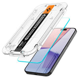 Spigen iPhone 15 Pro Max Skærmbeskyttelse GLAS.tR EZ Fit 2-pak