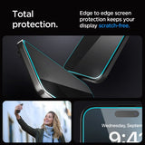 Spigen iPhone 15 Pro Max Skærmbeskyttelse GLAS.tR EZ Fit Privacy 2-pak